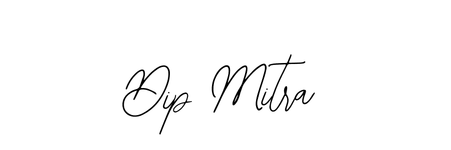 You should practise on your own different ways (Bearetta-2O07w) to write your name (Dip Mitra) in signature. don't let someone else do it for you. Dip Mitra signature style 12 images and pictures png