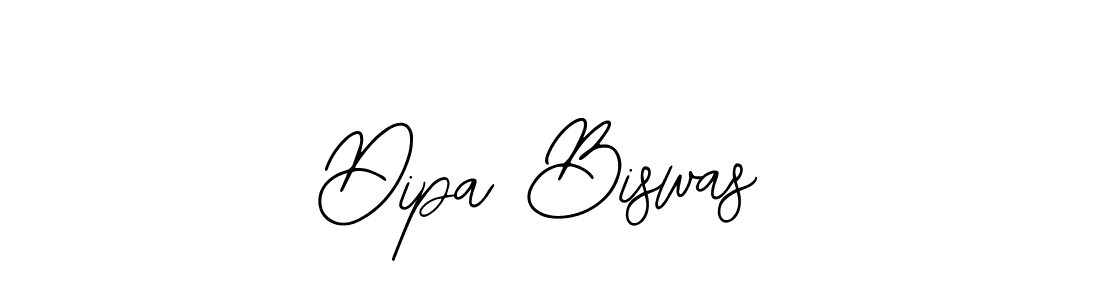 How to make Dipa Biswas name signature. Use Bearetta-2O07w style for creating short signs online. This is the latest handwritten sign. Dipa Biswas signature style 12 images and pictures png
