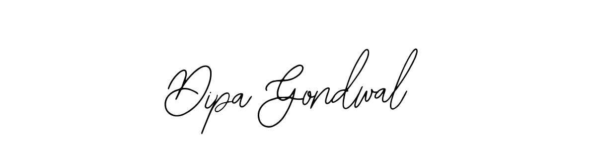Make a beautiful signature design for name Dipa Gondwal. Use this online signature maker to create a handwritten signature for free. Dipa Gondwal signature style 12 images and pictures png