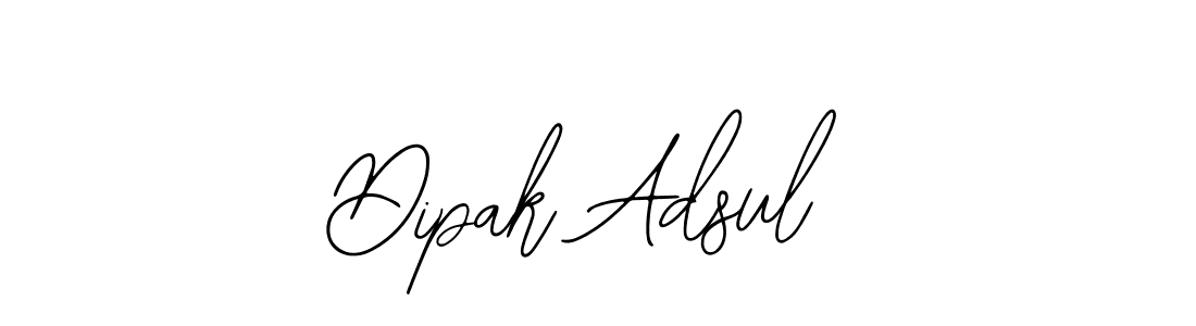 This is the best signature style for the Dipak Adsul name. Also you like these signature font (Bearetta-2O07w). Mix name signature. Dipak Adsul signature style 12 images and pictures png