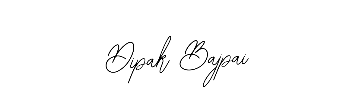 Make a beautiful signature design for name Dipak Bajpai. With this signature (Bearetta-2O07w) style, you can create a handwritten signature for free. Dipak Bajpai signature style 12 images and pictures png