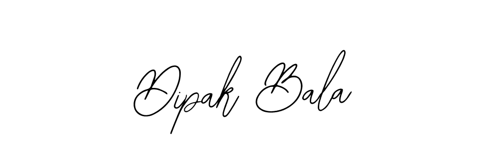 How to make Dipak Bala name signature. Use Bearetta-2O07w style for creating short signs online. This is the latest handwritten sign. Dipak Bala signature style 12 images and pictures png