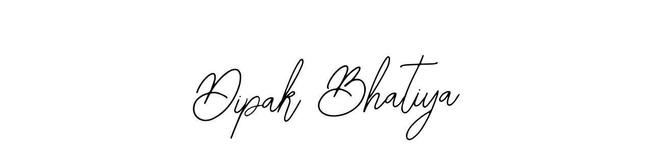 Bearetta-2O07w is a professional signature style that is perfect for those who want to add a touch of class to their signature. It is also a great choice for those who want to make their signature more unique. Get Dipak Bhatiya name to fancy signature for free. Dipak Bhatiya signature style 12 images and pictures png
