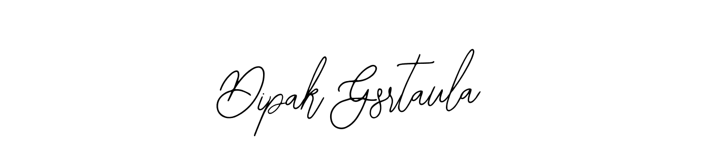 Make a beautiful signature design for name Dipak Gsrtaula. With this signature (Bearetta-2O07w) style, you can create a handwritten signature for free. Dipak Gsrtaula signature style 12 images and pictures png