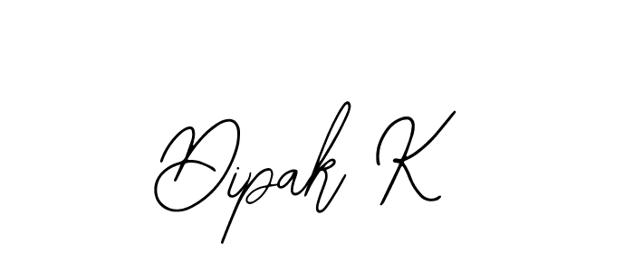 You can use this online signature creator to create a handwritten signature for the name Dipak K. This is the best online autograph maker. Dipak K signature style 12 images and pictures png