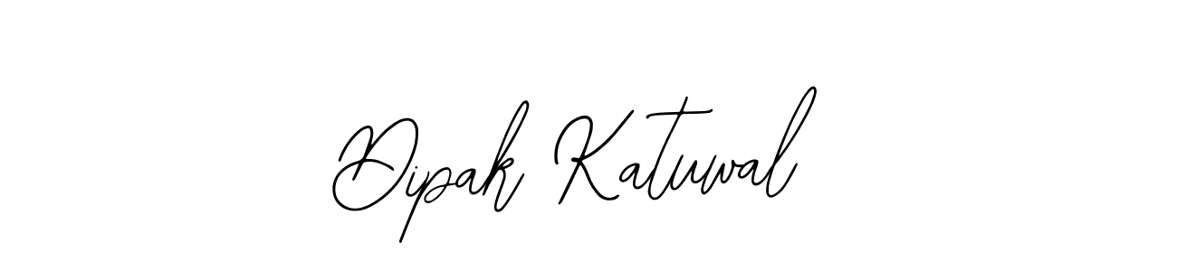 How to make Dipak Katuwal name signature. Use Bearetta-2O07w style for creating short signs online. This is the latest handwritten sign. Dipak Katuwal signature style 12 images and pictures png