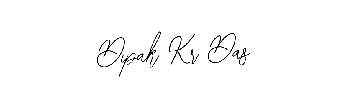 You should practise on your own different ways (Bearetta-2O07w) to write your name (Dipak Kr Das) in signature. don't let someone else do it for you. Dipak Kr Das signature style 12 images and pictures png