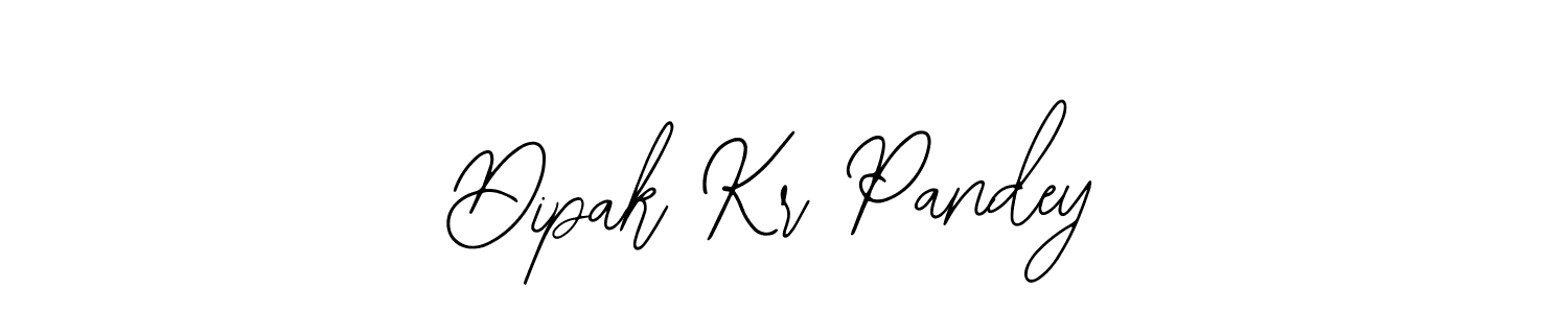 Make a beautiful signature design for name Dipak Kr Pandey. Use this online signature maker to create a handwritten signature for free. Dipak Kr Pandey signature style 12 images and pictures png