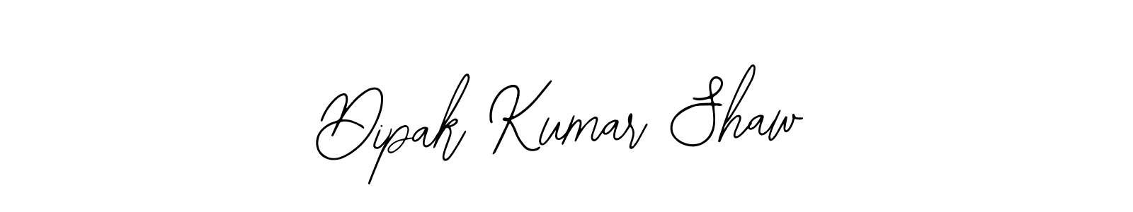 How to make Dipak Kumar Shaw name signature. Use Bearetta-2O07w style for creating short signs online. This is the latest handwritten sign. Dipak Kumar Shaw signature style 12 images and pictures png