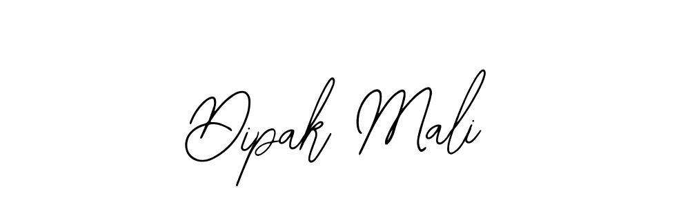 Also You can easily find your signature by using the search form. We will create Dipak Mali name handwritten signature images for you free of cost using Bearetta-2O07w sign style. Dipak Mali signature style 12 images and pictures png