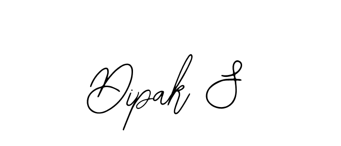 Use a signature maker to create a handwritten signature online. With this signature software, you can design (Bearetta-2O07w) your own signature for name Dipak S. Dipak S signature style 12 images and pictures png