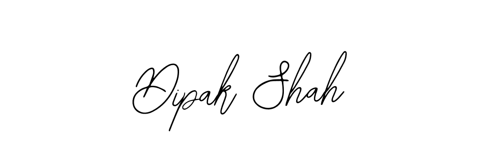 Design your own signature with our free online signature maker. With this signature software, you can create a handwritten (Bearetta-2O07w) signature for name Dipak Shah. Dipak Shah signature style 12 images and pictures png