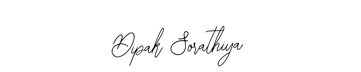 Create a beautiful signature design for name Dipak Sorathiya. With this signature (Bearetta-2O07w) fonts, you can make a handwritten signature for free. Dipak Sorathiya signature style 12 images and pictures png