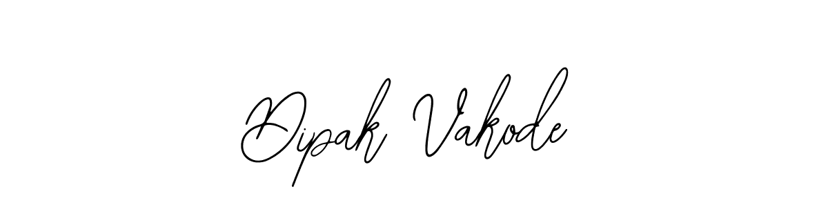 The best way (Bearetta-2O07w) to make a short signature is to pick only two or three words in your name. The name Dipak Vakode include a total of six letters. For converting this name. Dipak Vakode signature style 12 images and pictures png