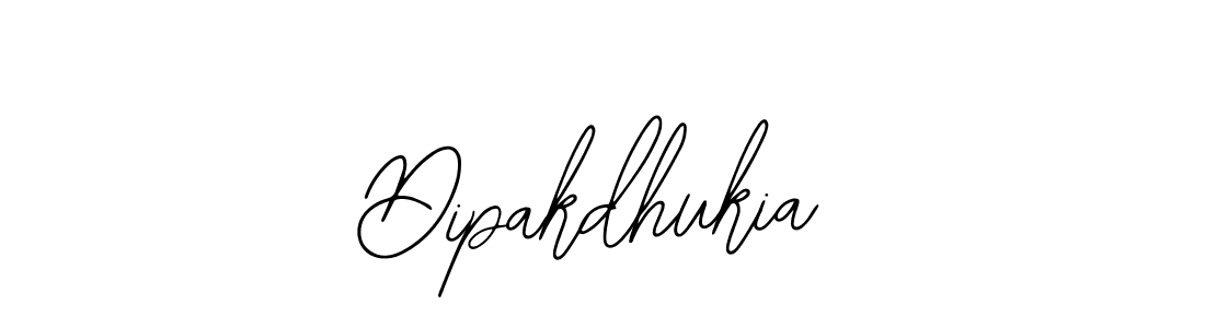 Use a signature maker to create a handwritten signature online. With this signature software, you can design (Bearetta-2O07w) your own signature for name Dipakdhukia. Dipakdhukia signature style 12 images and pictures png