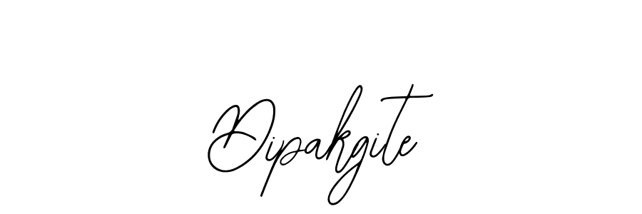 Use a signature maker to create a handwritten signature online. With this signature software, you can design (Bearetta-2O07w) your own signature for name Dipakgite. Dipakgite signature style 12 images and pictures png