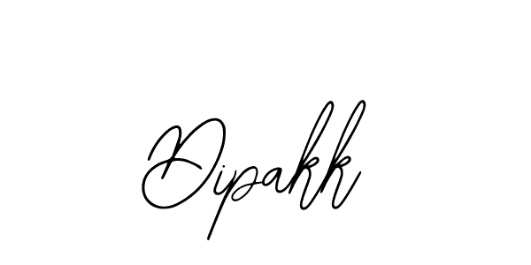 Use a signature maker to create a handwritten signature online. With this signature software, you can design (Bearetta-2O07w) your own signature for name Dipakk. Dipakk signature style 12 images and pictures png