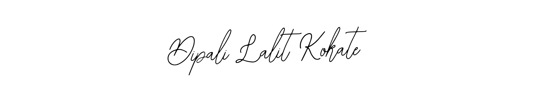 It looks lik you need a new signature style for name Dipali Lalit Kokate. Design unique handwritten (Bearetta-2O07w) signature with our free signature maker in just a few clicks. Dipali Lalit Kokate signature style 12 images and pictures png
