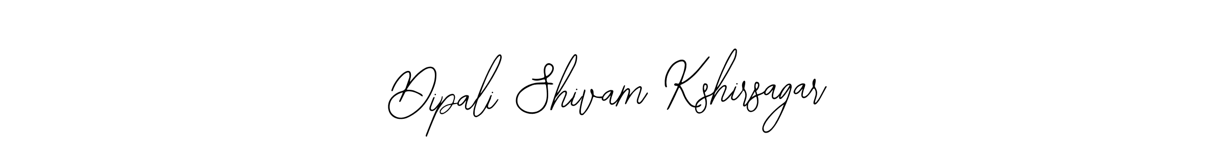Make a beautiful signature design for name Dipali Shivam Kshirsagar. Use this online signature maker to create a handwritten signature for free. Dipali Shivam Kshirsagar signature style 12 images and pictures png