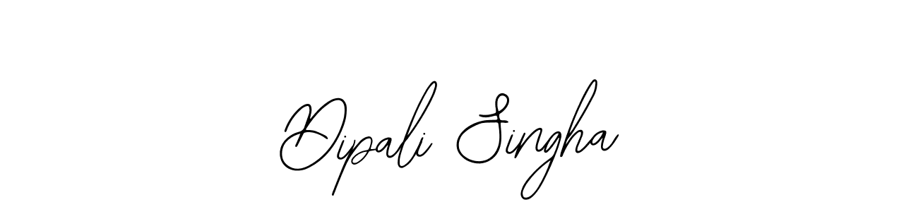 The best way (Bearetta-2O07w) to make a short signature is to pick only two or three words in your name. The name Dipali Singha include a total of six letters. For converting this name. Dipali Singha signature style 12 images and pictures png