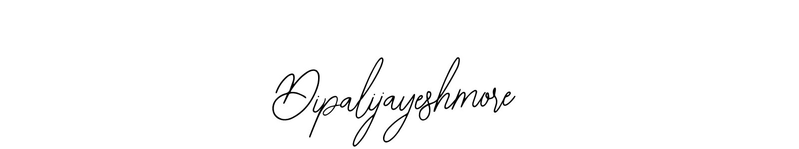 The best way (Bearetta-2O07w) to make a short signature is to pick only two or three words in your name. The name Dipalijayeshmore include a total of six letters. For converting this name. Dipalijayeshmore signature style 12 images and pictures png