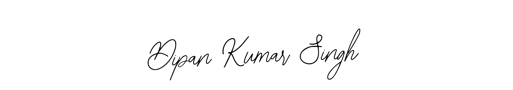 How to make Dipan Kumar Singh name signature. Use Bearetta-2O07w style for creating short signs online. This is the latest handwritten sign. Dipan Kumar Singh signature style 12 images and pictures png