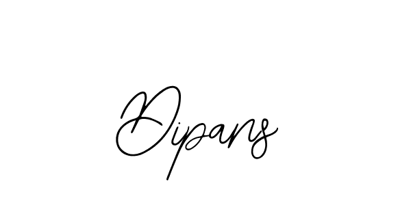 The best way (Bearetta-2O07w) to make a short signature is to pick only two or three words in your name. The name Dipans include a total of six letters. For converting this name. Dipans signature style 12 images and pictures png