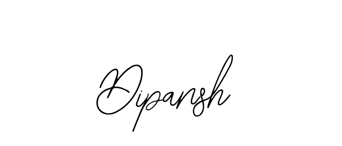 Design your own signature with our free online signature maker. With this signature software, you can create a handwritten (Bearetta-2O07w) signature for name Dipansh. Dipansh signature style 12 images and pictures png