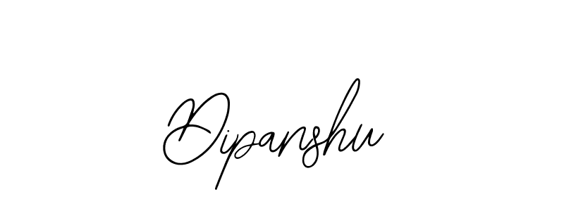 How to make Dipanshu name signature. Use Bearetta-2O07w style for creating short signs online. This is the latest handwritten sign. Dipanshu signature style 12 images and pictures png