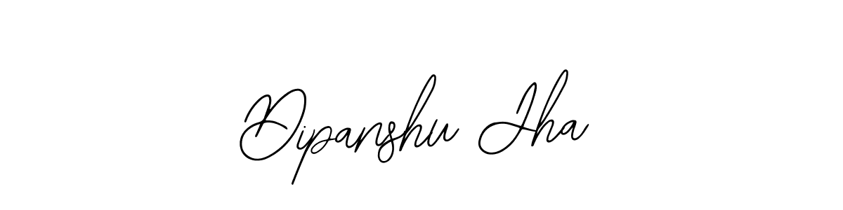 How to make Dipanshu Jha signature? Bearetta-2O07w is a professional autograph style. Create handwritten signature for Dipanshu Jha name. Dipanshu Jha signature style 12 images and pictures png