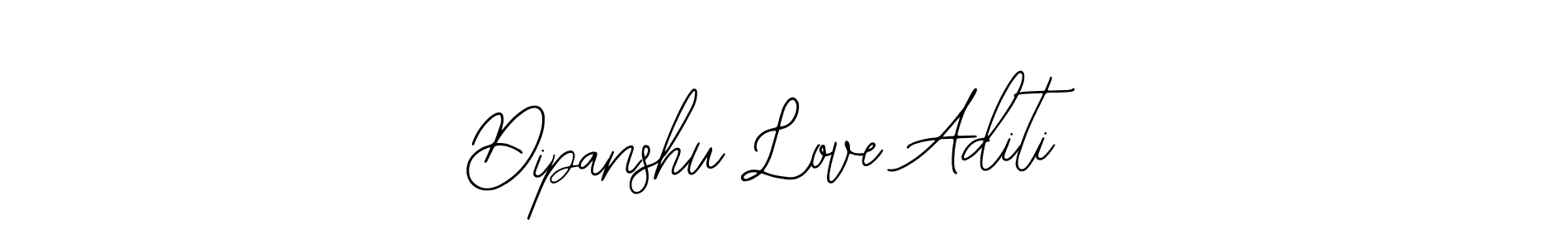 This is the best signature style for the Dipanshu Love Aditi name. Also you like these signature font (Bearetta-2O07w). Mix name signature. Dipanshu Love Aditi signature style 12 images and pictures png