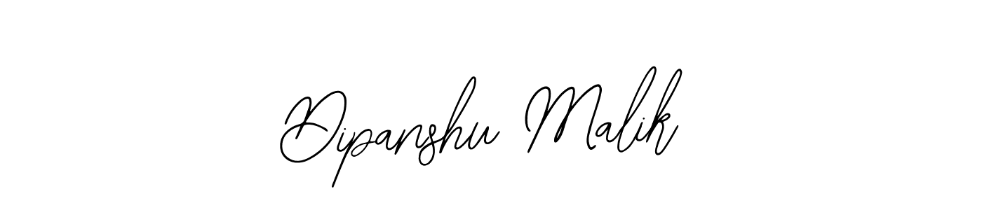 The best way (Bearetta-2O07w) to make a short signature is to pick only two or three words in your name. The name Dipanshu Malik include a total of six letters. For converting this name. Dipanshu Malik signature style 12 images and pictures png