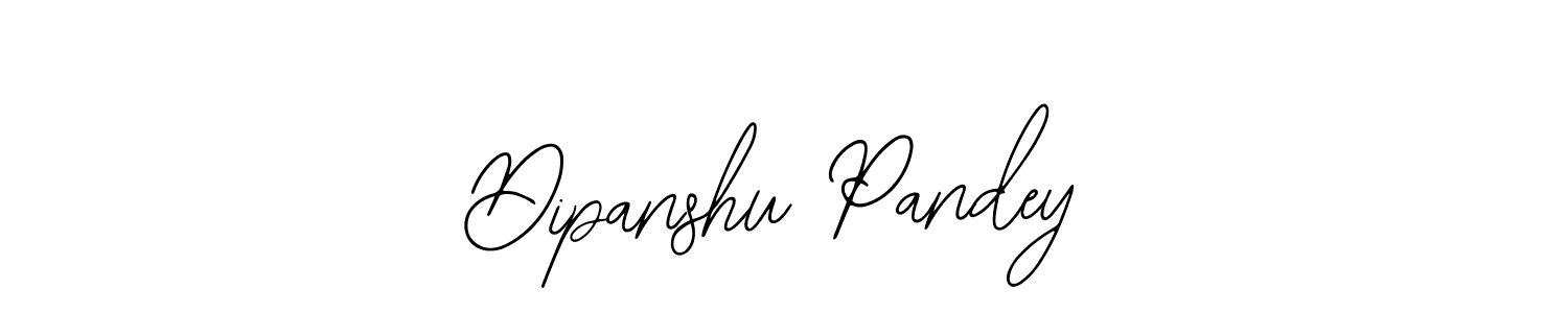 Use a signature maker to create a handwritten signature online. With this signature software, you can design (Bearetta-2O07w) your own signature for name Dipanshu Pandey. Dipanshu Pandey signature style 12 images and pictures png