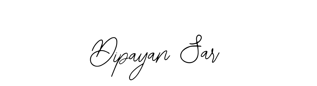 How to make Dipayan Sar name signature. Use Bearetta-2O07w style for creating short signs online. This is the latest handwritten sign. Dipayan Sar signature style 12 images and pictures png