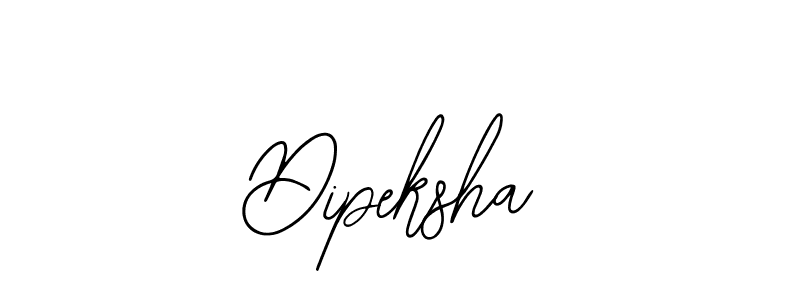 You should practise on your own different ways (Bearetta-2O07w) to write your name (Dipeksha) in signature. don't let someone else do it for you. Dipeksha signature style 12 images and pictures png