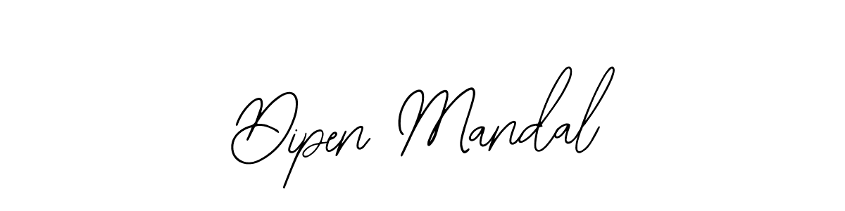 Create a beautiful signature design for name Dipen Mandal. With this signature (Bearetta-2O07w) fonts, you can make a handwritten signature for free. Dipen Mandal signature style 12 images and pictures png