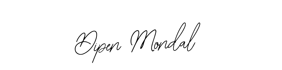 How to Draw Dipen Mondal signature style? Bearetta-2O07w is a latest design signature styles for name Dipen Mondal. Dipen Mondal signature style 12 images and pictures png