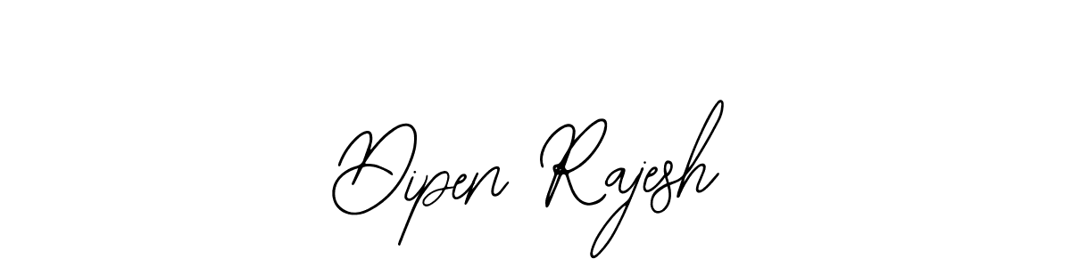 if you are searching for the best signature style for your name Dipen Rajesh. so please give up your signature search. here we have designed multiple signature styles  using Bearetta-2O07w. Dipen Rajesh signature style 12 images and pictures png