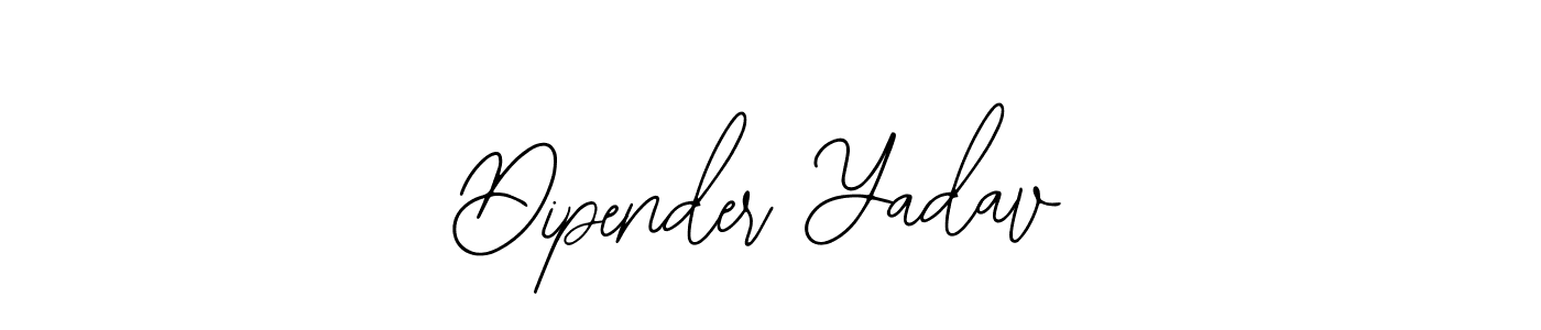 Make a beautiful signature design for name Dipender Yadav. Use this online signature maker to create a handwritten signature for free. Dipender Yadav signature style 12 images and pictures png