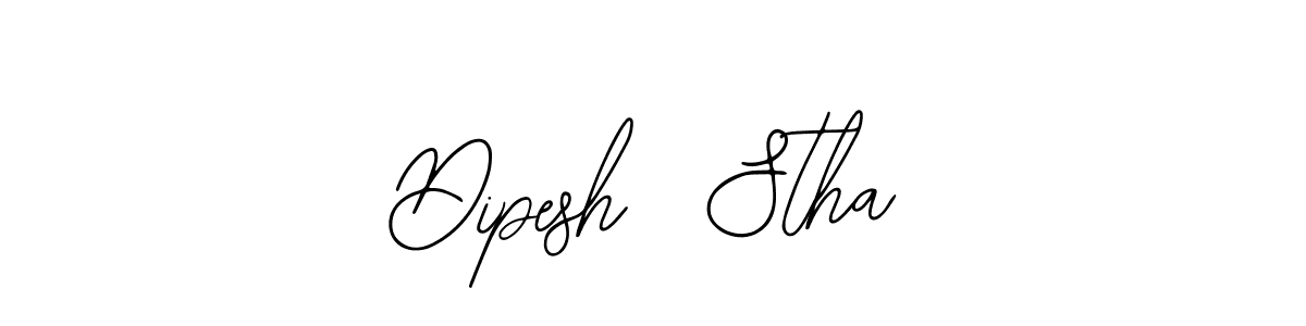 Also You can easily find your signature by using the search form. We will create Dipesh  Stha name handwritten signature images for you free of cost using Bearetta-2O07w sign style. Dipesh  Stha signature style 12 images and pictures png