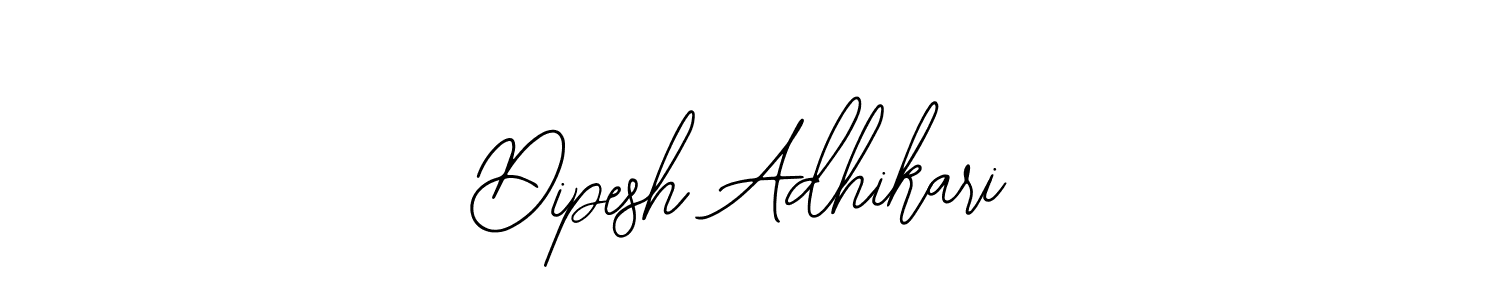 Make a beautiful signature design for name Dipesh Adhikari. Use this online signature maker to create a handwritten signature for free. Dipesh Adhikari signature style 12 images and pictures png