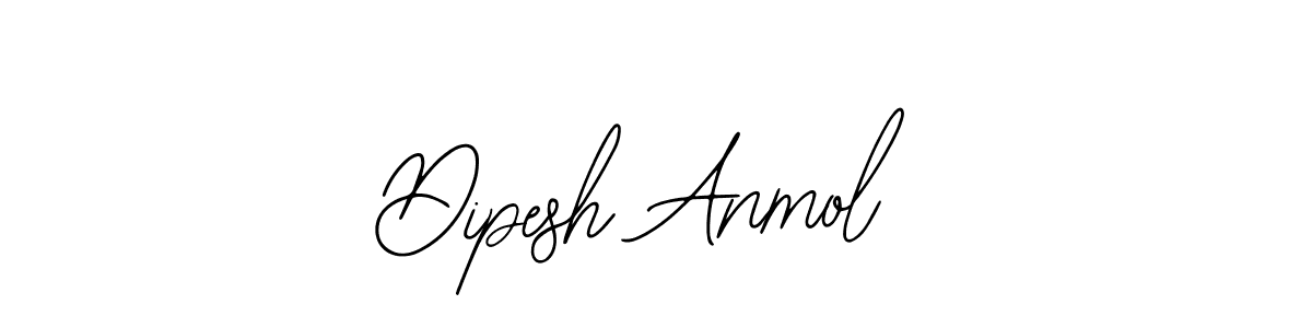 How to Draw Dipesh Anmol signature style? Bearetta-2O07w is a latest design signature styles for name Dipesh Anmol. Dipesh Anmol signature style 12 images and pictures png