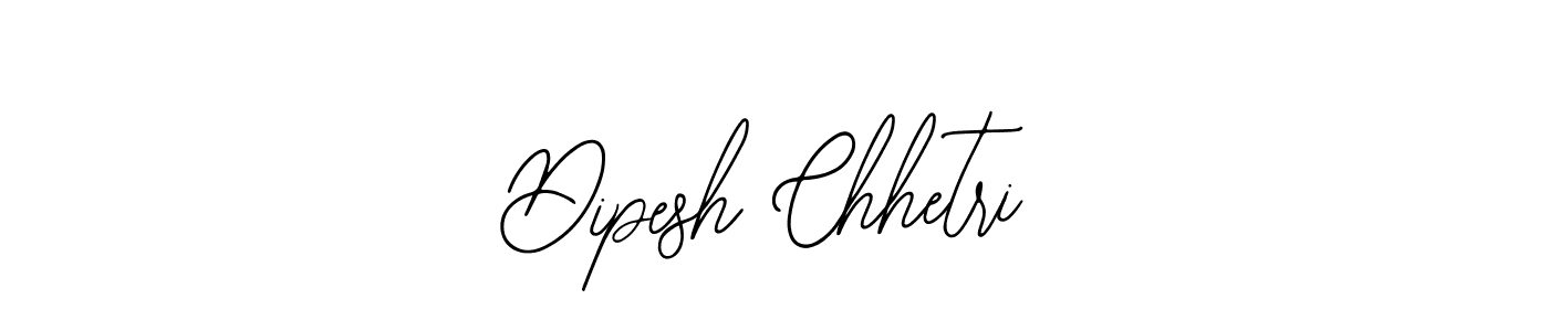 How to make Dipesh Chhetri signature? Bearetta-2O07w is a professional autograph style. Create handwritten signature for Dipesh Chhetri name. Dipesh Chhetri signature style 12 images and pictures png