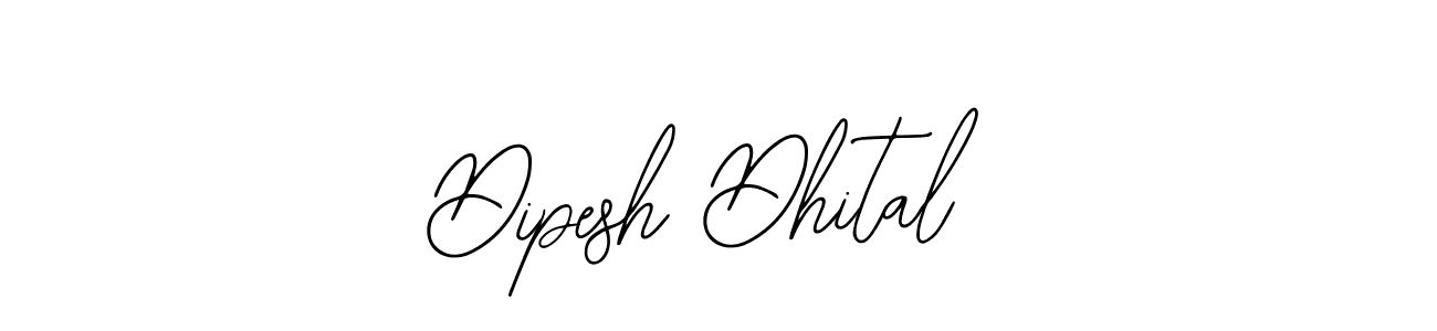 The best way (Bearetta-2O07w) to make a short signature is to pick only two or three words in your name. The name Dipesh Dhital include a total of six letters. For converting this name. Dipesh Dhital signature style 12 images and pictures png