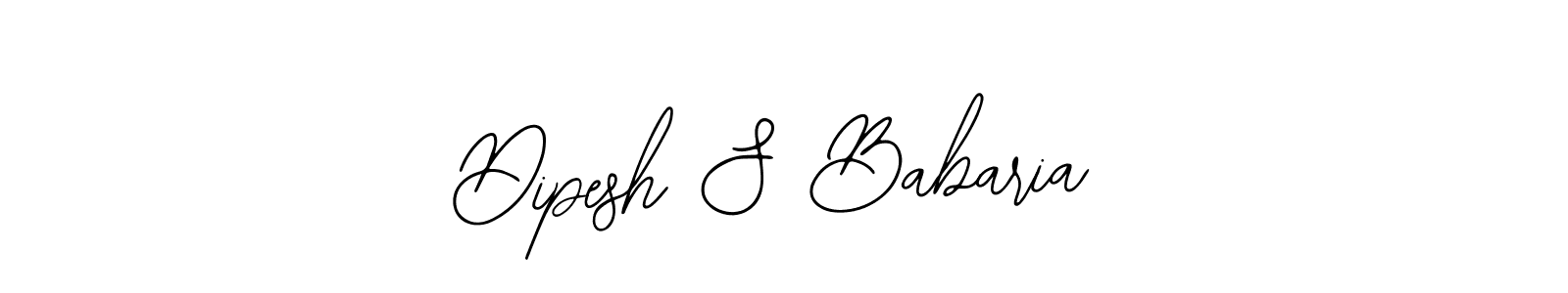 Make a beautiful signature design for name Dipesh S Babaria. Use this online signature maker to create a handwritten signature for free. Dipesh S Babaria signature style 12 images and pictures png