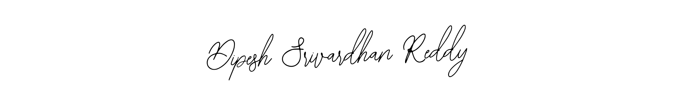 Design your own signature with our free online signature maker. With this signature software, you can create a handwritten (Bearetta-2O07w) signature for name Dipesh Srivardhan Reddy. Dipesh Srivardhan Reddy signature style 12 images and pictures png