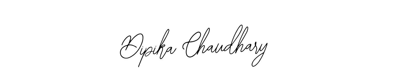 Design your own signature with our free online signature maker. With this signature software, you can create a handwritten (Bearetta-2O07w) signature for name Dipika Chaudhary. Dipika Chaudhary signature style 12 images and pictures png