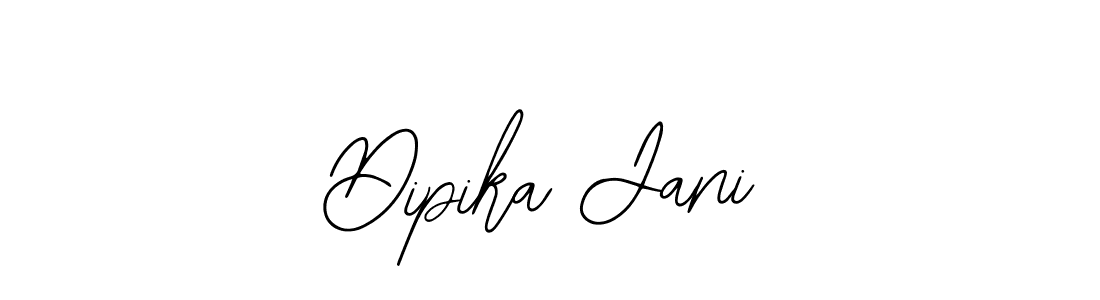 Make a beautiful signature design for name Dipika Jani. Use this online signature maker to create a handwritten signature for free. Dipika Jani signature style 12 images and pictures png