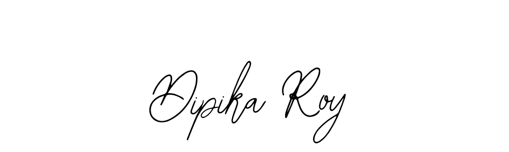 How to make Dipika Roy name signature. Use Bearetta-2O07w style for creating short signs online. This is the latest handwritten sign. Dipika Roy signature style 12 images and pictures png