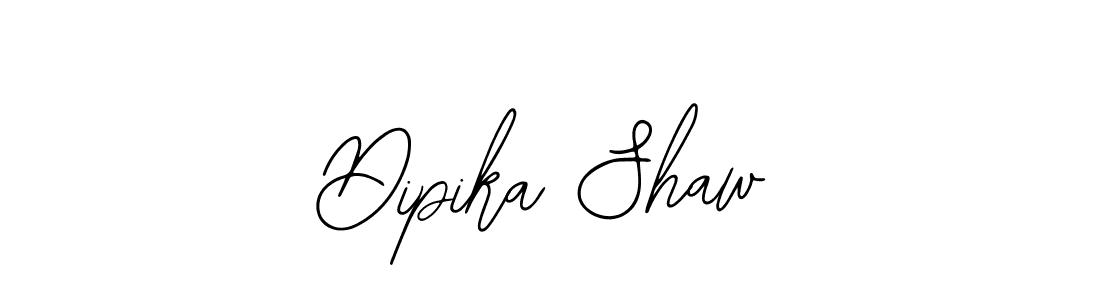 Use a signature maker to create a handwritten signature online. With this signature software, you can design (Bearetta-2O07w) your own signature for name Dipika Shaw. Dipika Shaw signature style 12 images and pictures png